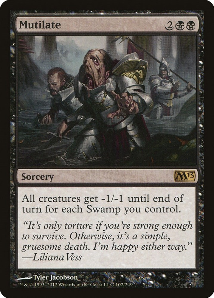 Mutilate Magic 2013 (M13) MTG 102 NM