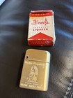 BOWERS STORM MASTER RAILWAY EXPRESS GOLD ALUMINUM LIGHTER — photo 1