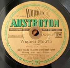 Sammlung 78er Platten Konvolut Schellackplatten, Musik auf Schellack