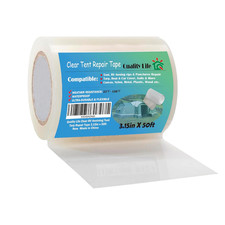 RV Awning Repair Tape  Clear Tent Repair Tape Waterproof, for Tarp,Canvas  Boat Co