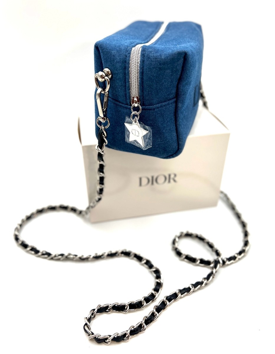 DIOR ネイビー ポーチ DIOR ネイビー ポーチ ノベルティ - メルカリ