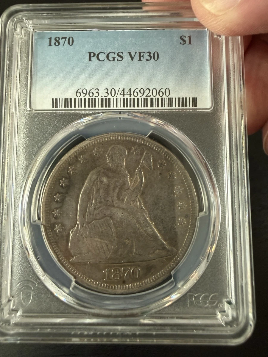 1870 Year Seated Liberty US Dollars (1840-1873) for sale | eBay