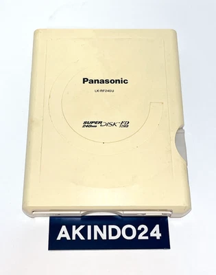 Panasonic LK-RF240U USB connection 240MB Super Disk Drive Power On