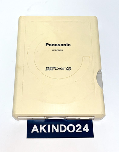 Panasonic LK-RF240U USB connection 240MB Super Disk Drive TESTED from Japan
