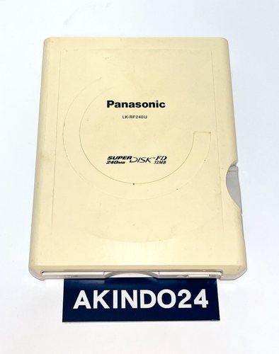 Panasonic LK-RF240U USB connection 240MB Super Disk Drive TESTED from Japan - Afbeelding 1 van 3