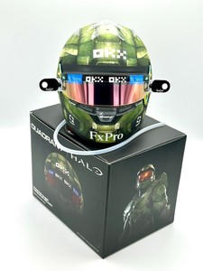 Casque Helmet Norris Mclaren Singapore HALO GP F1 2022 Bell 1/2