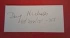 WW2 RAF BATTLE OF BRITAIN HURRICANE PILOT   PENCIL  SIGNED CARD