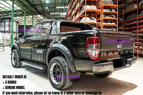 7" BOLTED FENDER FLARES WHEEL ARCH FOR FORD RANGER WILDTRAK 2018 2019 PX3 MY2019 - Picture 3 of 10