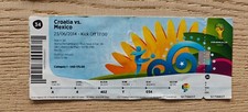Ticket 2014 Croatia vs. Mexico World Cup 2014 #34 26926