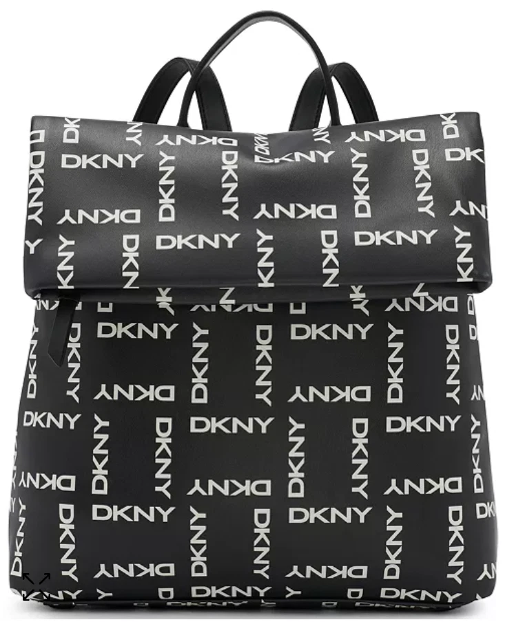 Dkny large best sale backpack