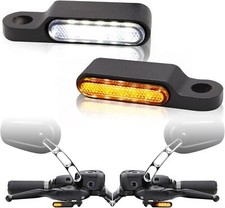 ⭐Handlebar LED Turn Signals Blinker Running Light For Harley Sportster 1200 883⭐