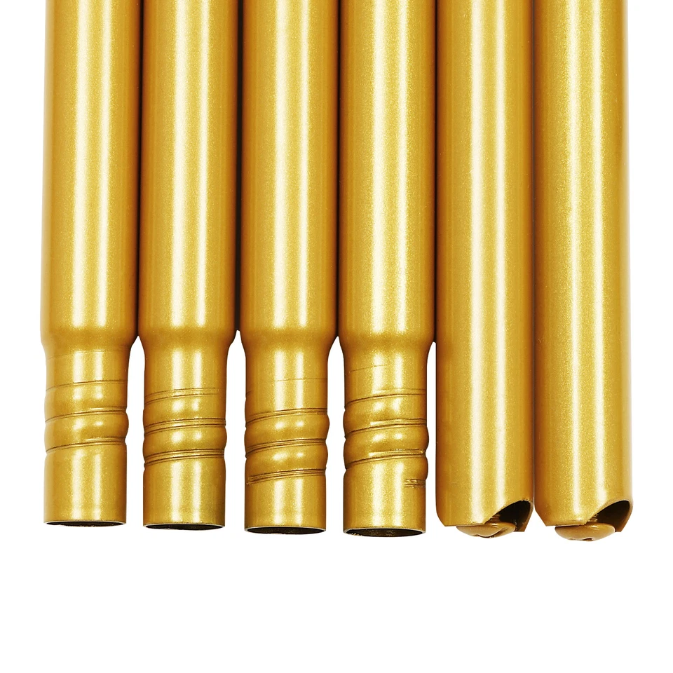 Cubierta de arco de boda doblada y soporte de telón de fondo de arco de boda dorado, escalada de plantas Foto 4 de 4