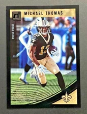 2018 Panini Donruss - Michael Thomas #194 Saints - Black Press Proof /10 SSP