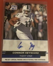 2022 Leaf Pro Set Draft - Autographs #PSA-CH2 Connor Heyward (AU, RC)