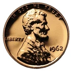1962-P Lincoln Memorial Cent — photo from another recent sale