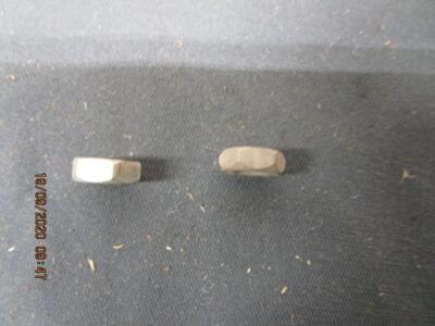 2 NOS Lucas Nuts # 166043, Coil Terminals, Triumph BSA Norton 2 NOS Lucas Nuts # 166043, Coil Terminals, Triumph BSA Norton