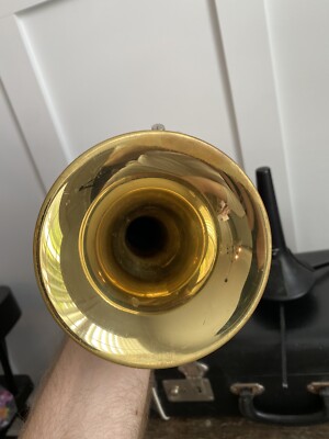 Vintage 1940 Martin Indiana Cornet With Hardshell Case NICE