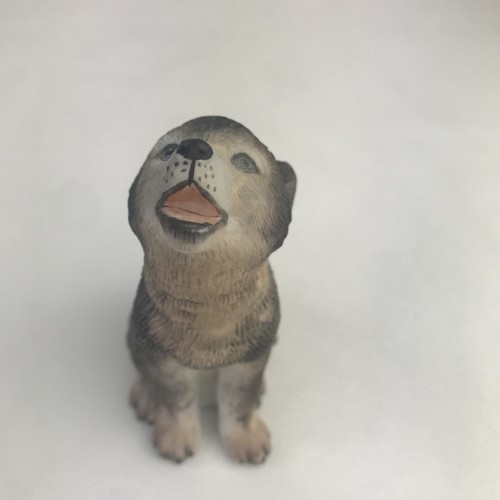 1994 Lenox Wolf Pup Den Fine Porcelain 3 Piece Set Figurine - Picture 5 of 12