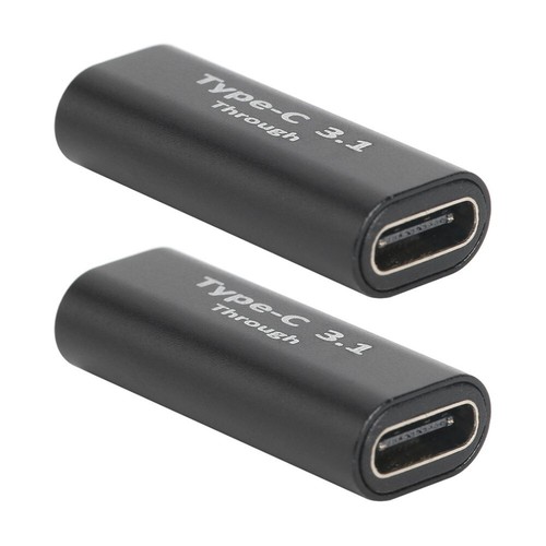 USB-C Type C Female to Female Extension Joiner Adapter Converter Cable Coupler - Picture 3 of 10