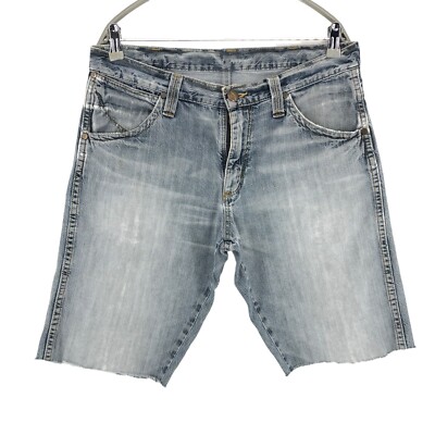 Vintage Wrangler Herren Dayton Regular Denim Shorts Größe W32