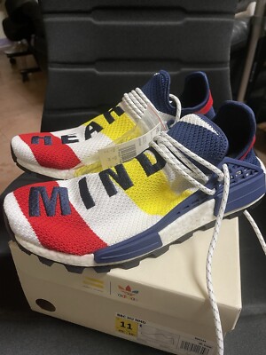 Size 11 adidas Pharrell x Billionaire Boys Club x NMD Human