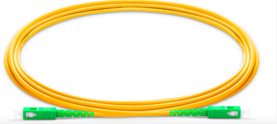 5M SC/APC to SC/APC Fiber Optic Simplex Singlemode Optical Patch Cable -49304