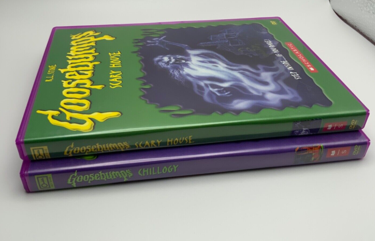 Goosebumps Chillogy and Goosebumps Scary House (DVD, 2005) *OPEN