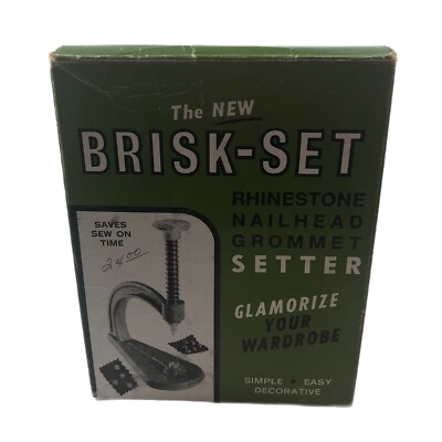 The New Brisk Set Rhinestone Sequin Nailhead Setter Simple Easy ...