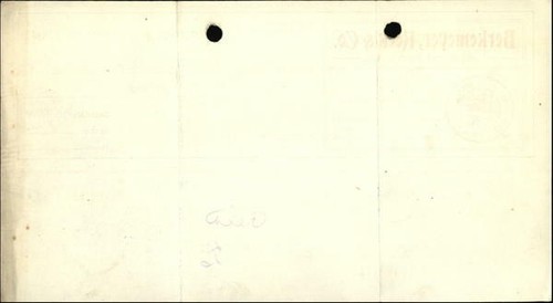 1903 Allentown Pennsylvania (PA) ricevuta Berkemeyer, Keck & Co. - Foto 2 di 2