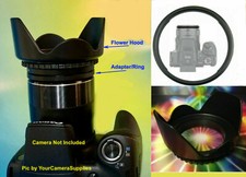 RING ADAPTER HOOD 67mm for Camera CANON SX50 SX60 SX70 SX520 SX530 SX540 HS