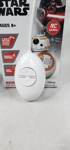 Star Wars BB-8 RC Remote Control Droid Disney 2 Way Motion 49 MHz New - Picture 3 of 7