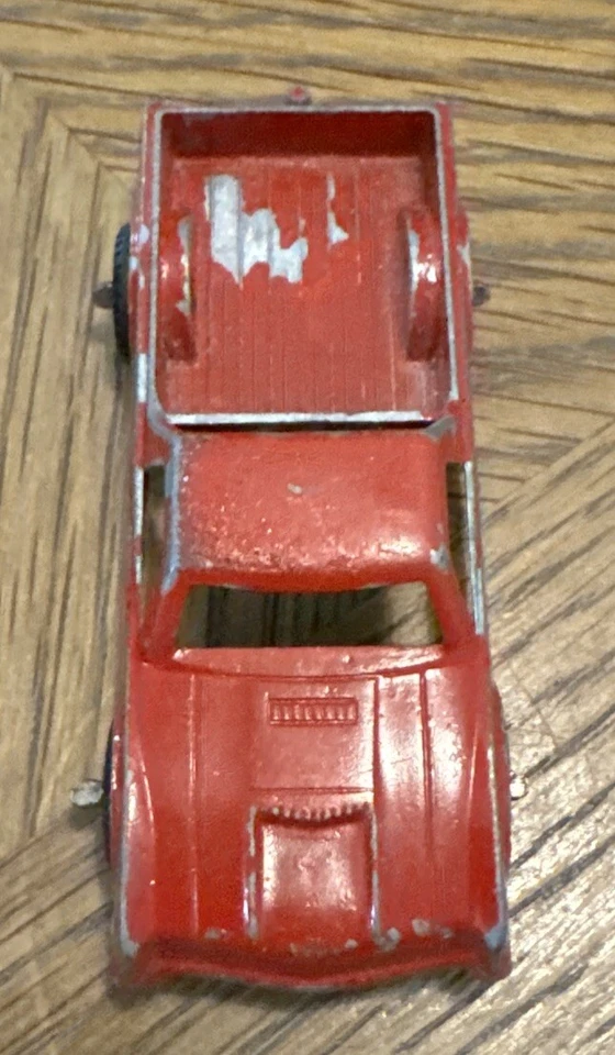 Vintage Midgetoy Red Chevrolet El Camino Toy Made in Rockford Illinois USA Wheel - Image 2 of 4