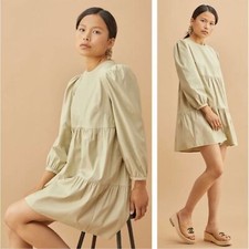 Reformation Beckett Dress - Dried Herb Green