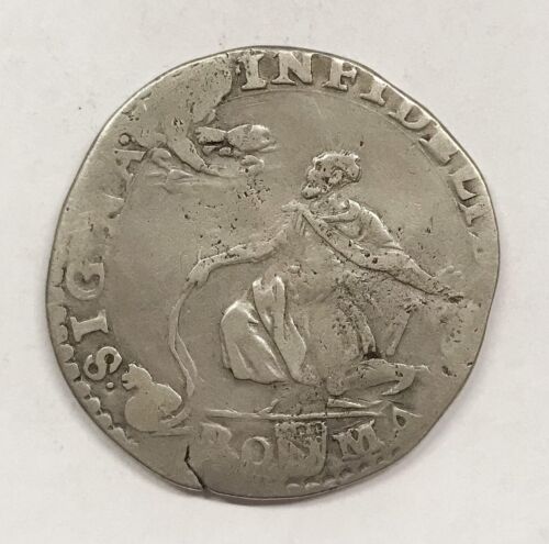 stato pontificio gregorio xiii 1572 1585 testone munt.68 e.909 - Foto 2 di 2