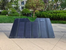 70W, 20V, 3.25A Solar Panel Sunshade for Car, RV, Camping, Outdoor Activities