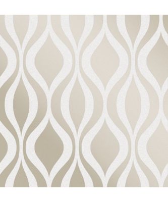 Neu Fine Decor Monaco Geometrische Zinn Glitzer Tapete FD42251