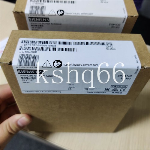 1P Siemens 6ES7332-5HD01-0AB0 6ES7 332-5HD01-0AB0 New Fast Delivery - Picture 1 of 1