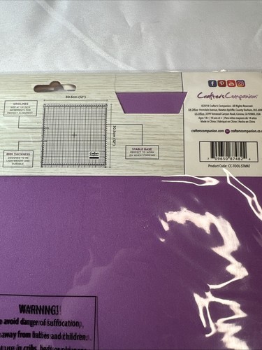 NWE in Package Crafters Companion Professional Stamping Mat 12 X 12 inches - Picture 3 of 4