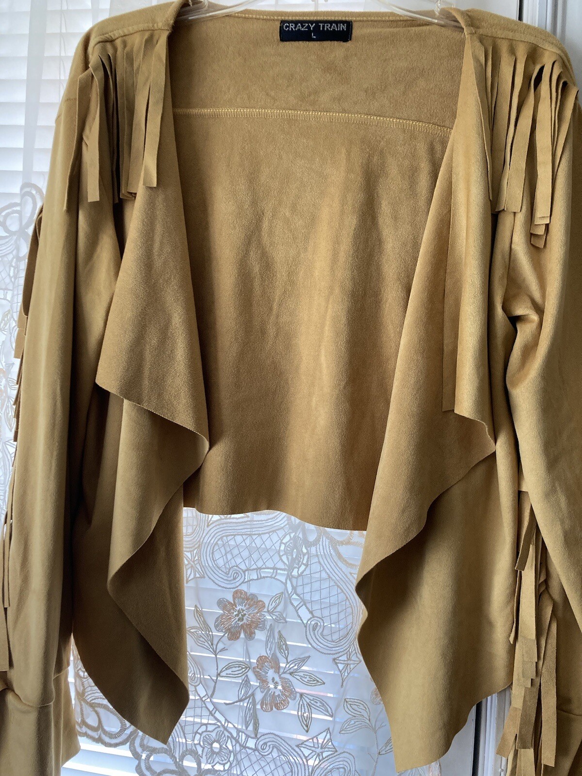 Crazy Train Yellow Fringe Jacket - image 1