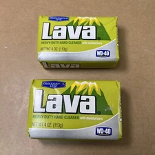 Lot of 2 Lava Heavy-Duty Hand Cleaner with Moisturizers, Professional Line, 4 OZ