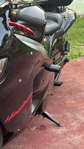 Pro-tek Frame Crash Slider Suzuki 2004 2005 2006 2007 GSX1300R Hayabusa Black - Picture 4 of 4