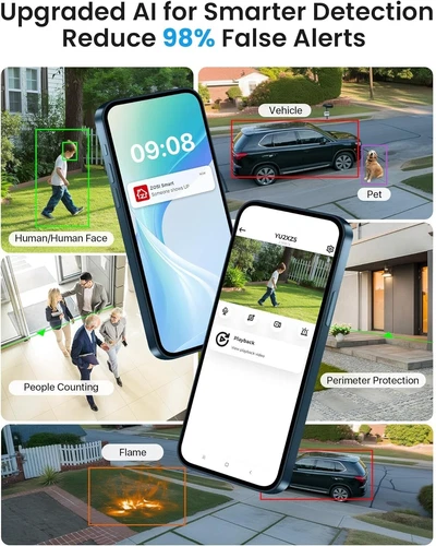 ZOSI 8CH 4K NVR 5MP WiFi-6 IP Camera Wifi Security System Outdoor Home 1TB HDD - Picture 17 of 20