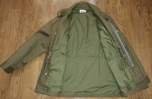 VINTAGE M52 OLIVE DRAB GREEN US ARMY FIELD JACKET (MEDIUM) WPL-10881 - Picture 7 of 21