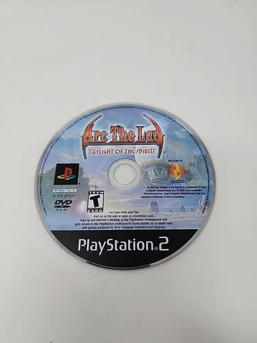 PS2 PlayStation 2 Arc The Lad: Twilight Of The Spirits TESTED