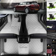 For Ferrari GTC4 Lusso/488 Spider Car Floor Mats PU Carpets Handmade Waterproof