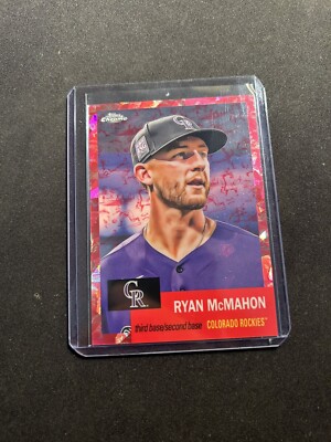 2022 Topps Chrome Platinum Anniversary Ryan MaMahon Fuchsia Atomic /100