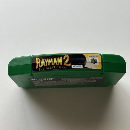 Rayman 2 The Great Escape Nintendo 64 N64 Auténtico Completo En Caja Lámina CIB - Imagen 21 de 24