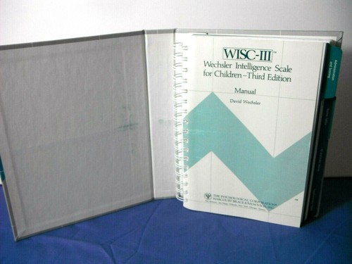 WISC-III Manual by David Wechsler Third Edition Ring-Bound Hard Cover - 第 3/4 張圖片