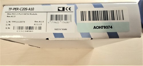 AAEON Technology TF-PER-C20S-A10 Mini PCI 2-Port SATA Module Rev A1.0 - Picture 5 of 5