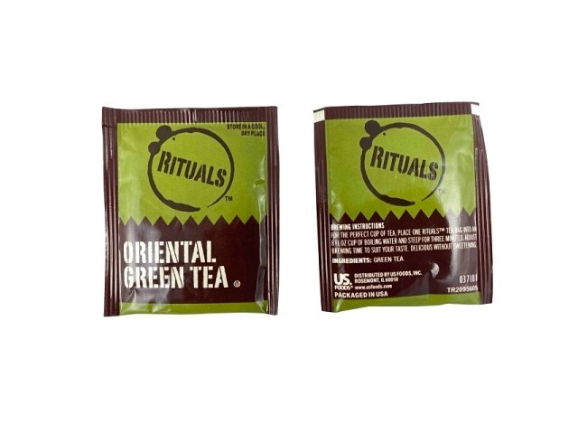 Rituals  Oriental HOT GREEN Caffeinated Tea 25 Bags Exp Oct '24